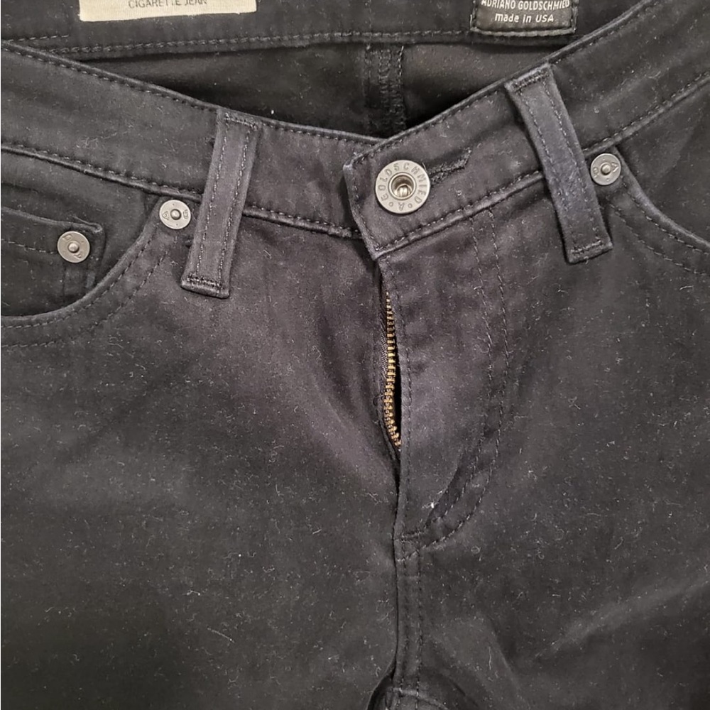 AG black jeans cigarette jeans the stilt size 26